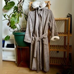 NWT LL BEAN Wicked Plush Robe Women’s M